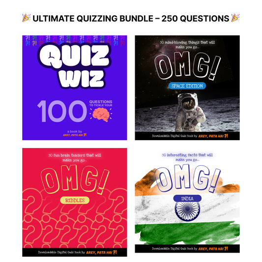 Ultimate Quizzing Bundle (250 questions)